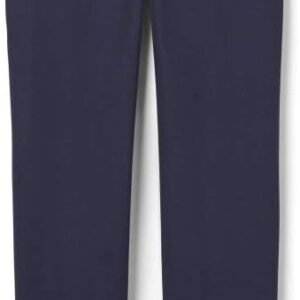 Boys' Relaxed Fit Twill Pant with Adjustable Waist in Standard Slim and Husky