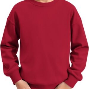 Boys Sweatshirts Kids Fashion Long Sleeve Crewneck Pullover 5-14 Years